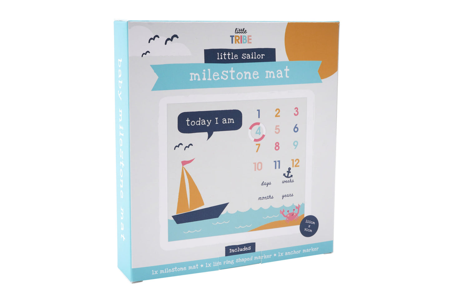 Little Tribe Seaside Milestone Mat