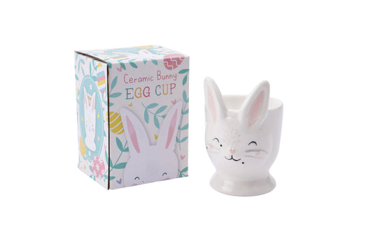 Easter Ceramic Bunny Egg Cup