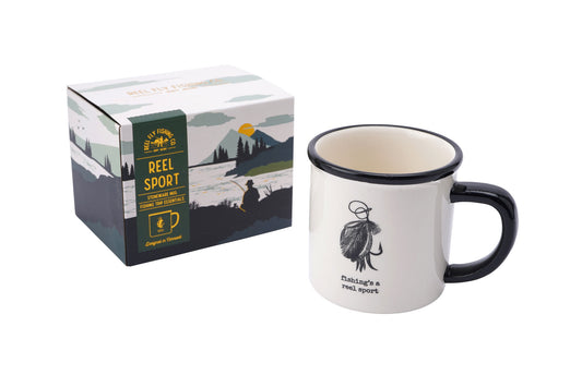 Reel Fly Fishing Co. 'Reel Sport' Stoneware Mug