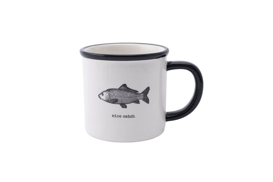 Reel Fly Fishing Co. 'Nice Catch' Stoneware Mug