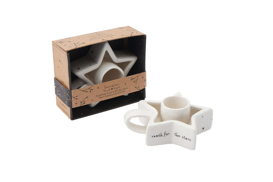 Star Candlestick Holder | Gift Box | ‘Reach For The Stars’ | Home Accessory | Gift For Her
