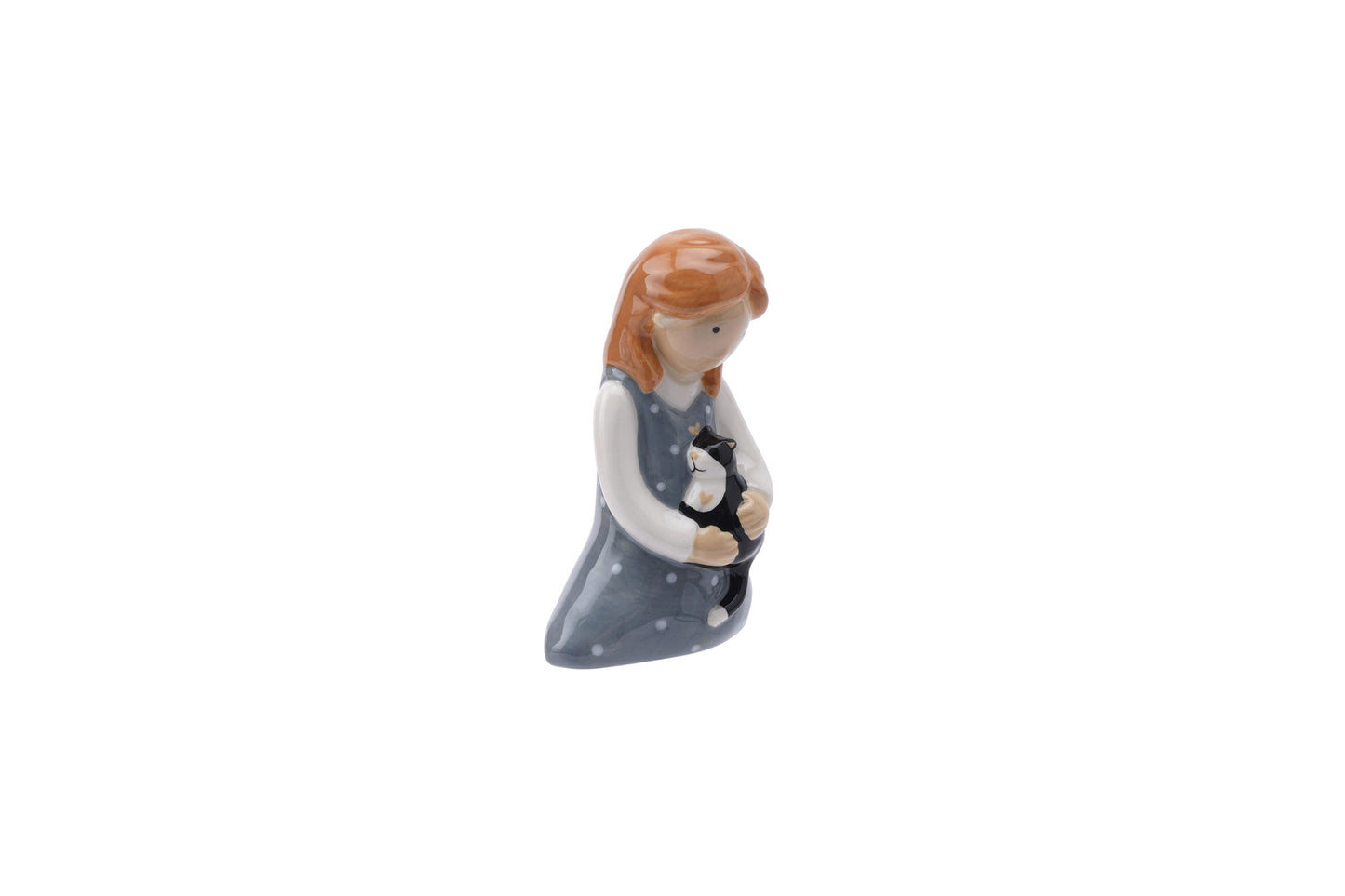 Close At Heart Loving Cat Figurine