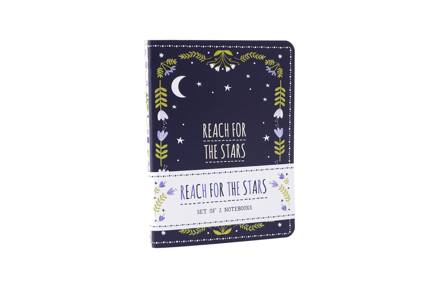 Live Happy 'Reach For The Stars' Set of 2 Notebook