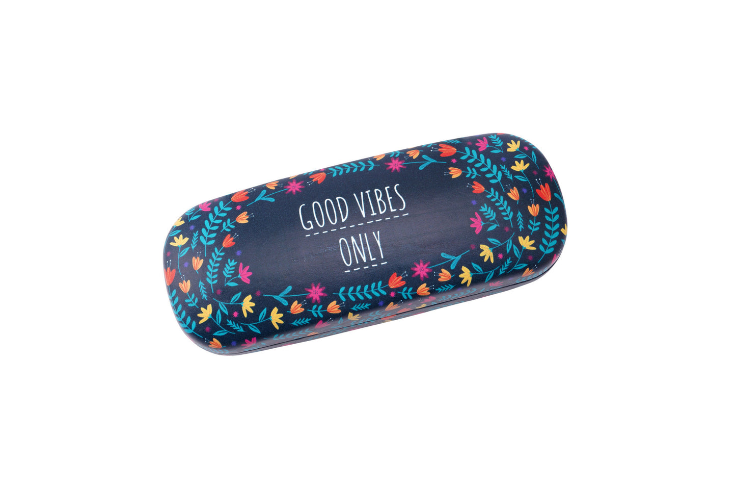 Live Happy 'Good Vibes Only' Glasses Case