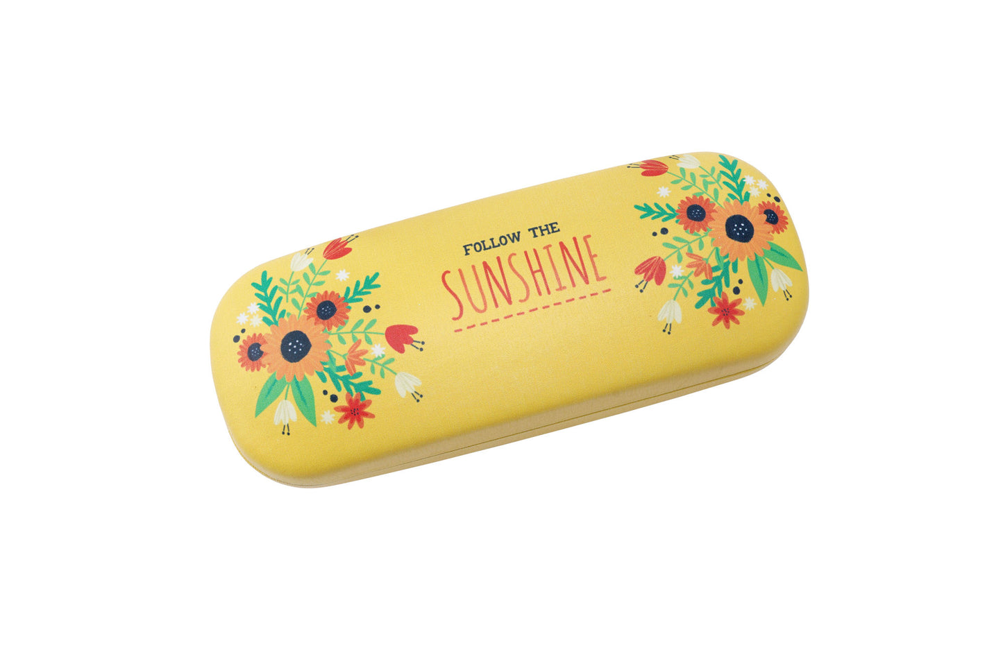 Live Happy 'Follow The Sunshine' Glasses Case