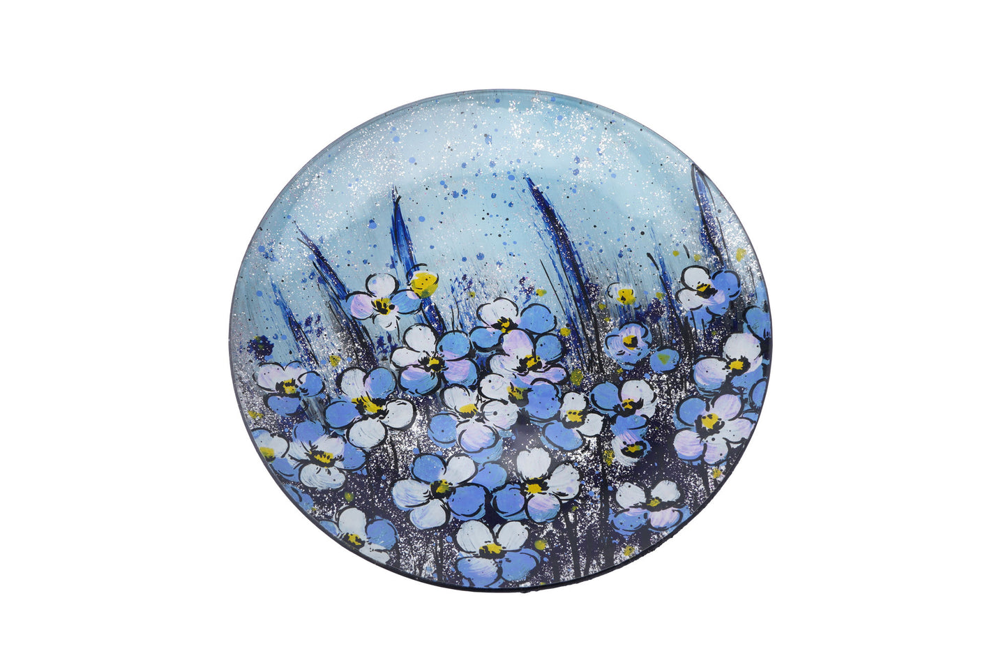 Forget-Me-Not Fields Large Circular Plate