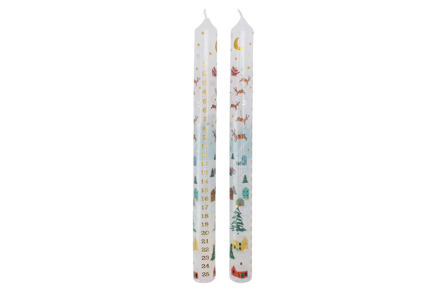 Christmas Dashing Through... PK2 Advent Candles