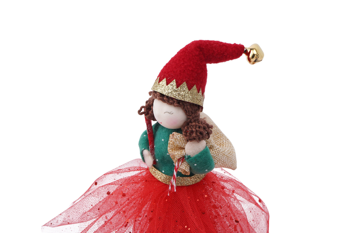 Christmas Elf Light Up Tree Topper