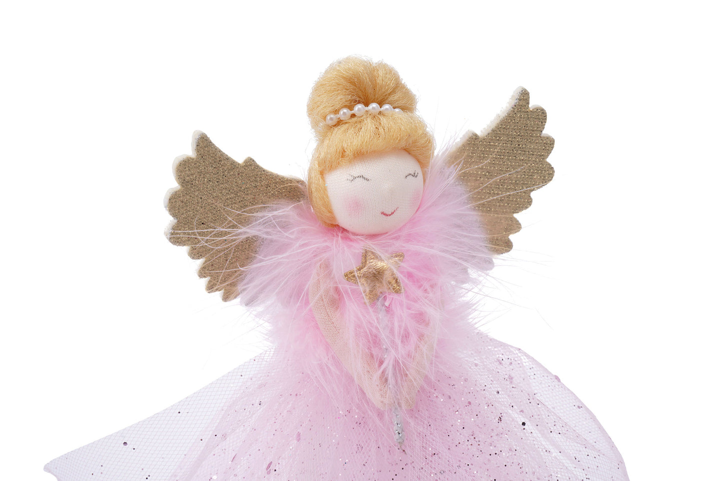 Gold Sugarplum Fairy Light Up Tree Topper