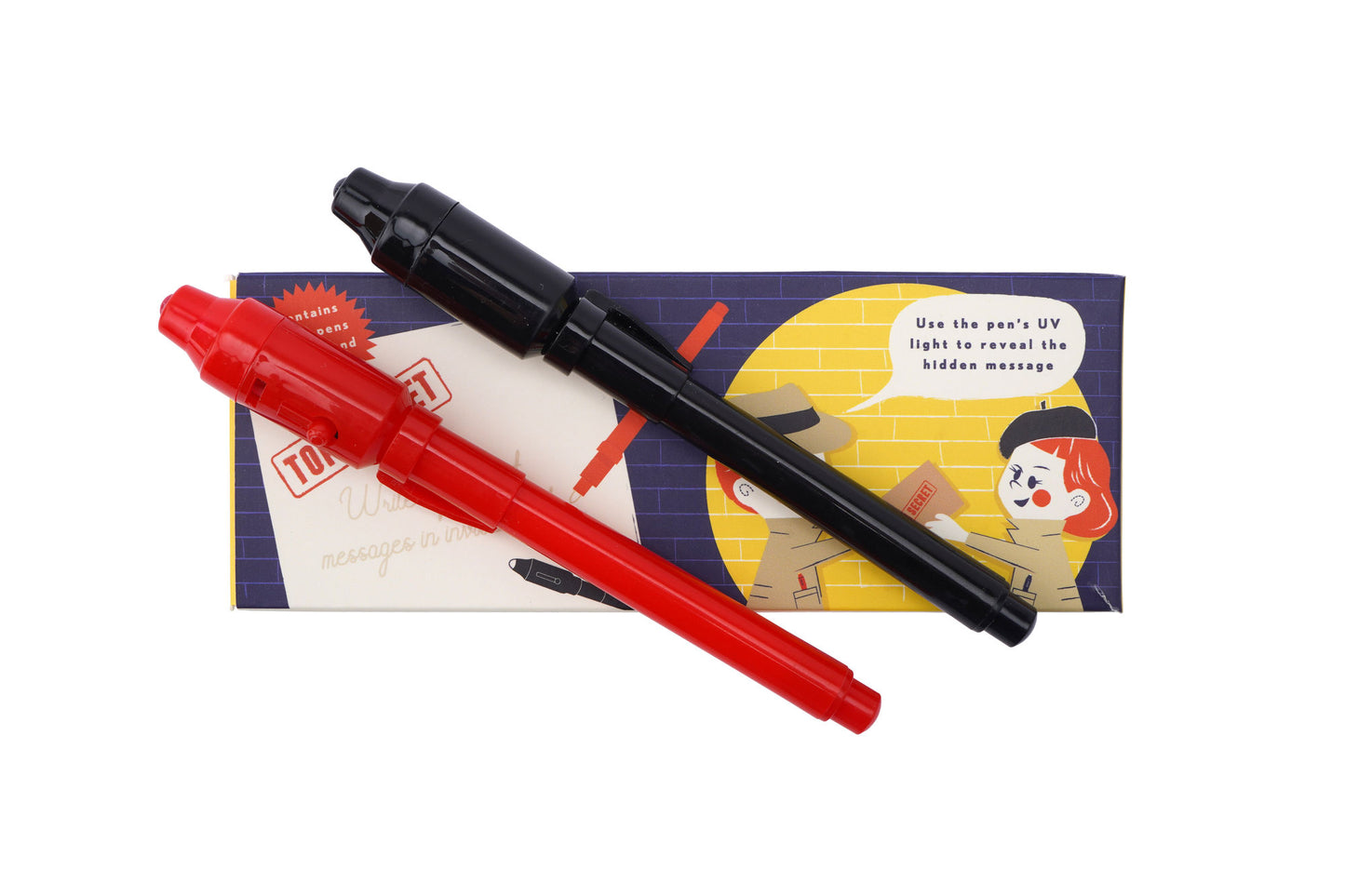 Traditional Toy Co. Secret Agent Spy Pens