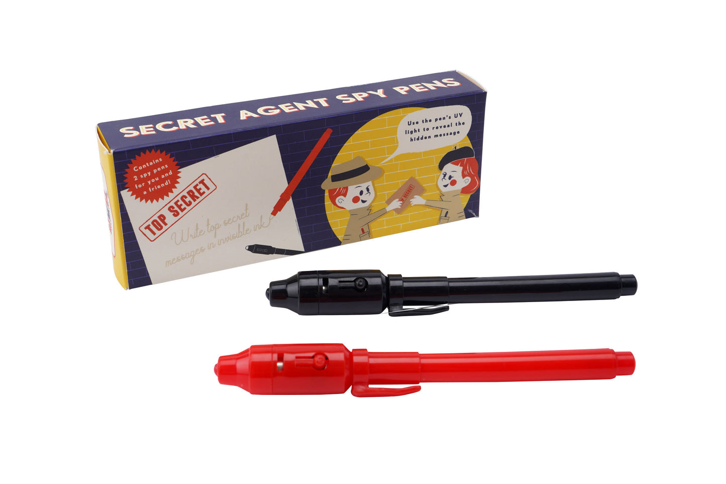 Traditional Toy Co. Secret Agent Spy Pens