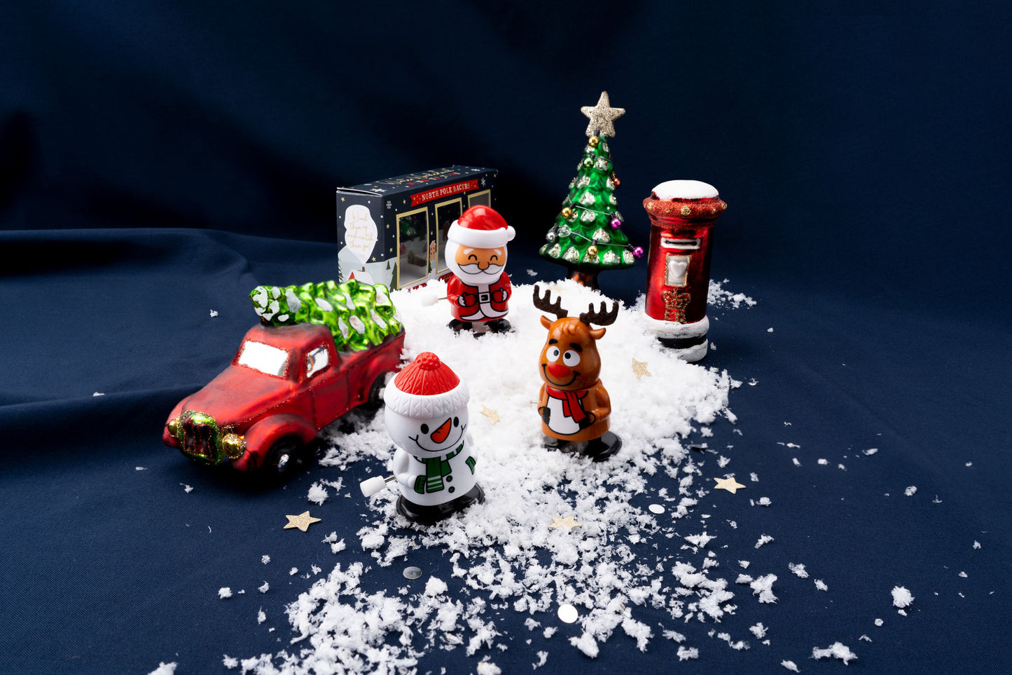 Christmas Winter Wonderland Wind Up Toys