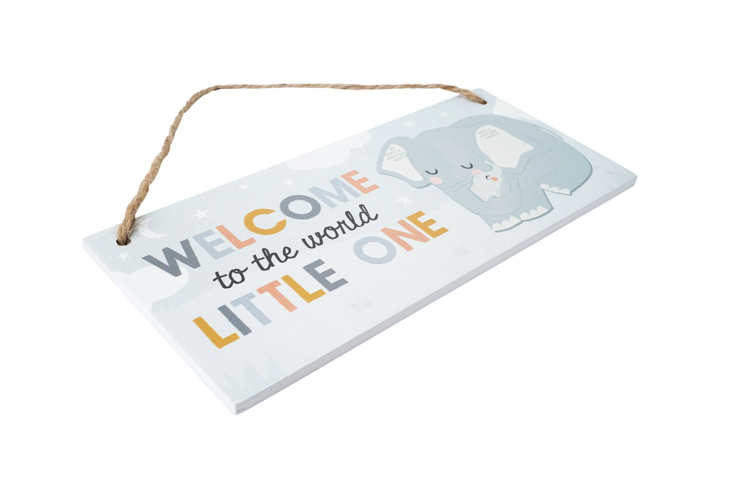 Little Tribe 'Welcome Little One' Hanging Sign