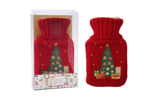 Christmas Oh Christmas Tree 500ml Hot Water Bottle