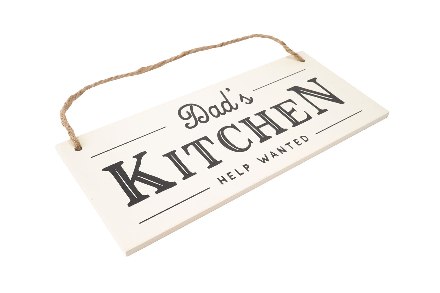 Loft 'Dad's Kitchen' Wooden Sign