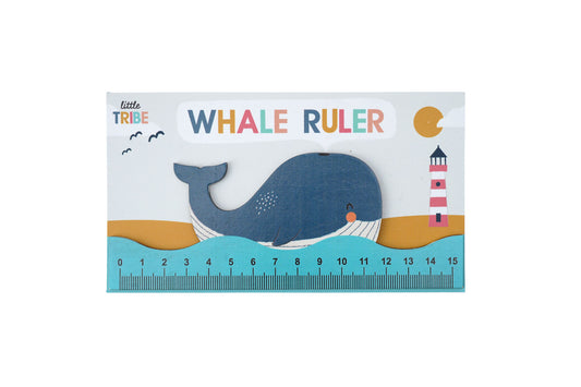 Little Tribe Wooden Whale Ruler