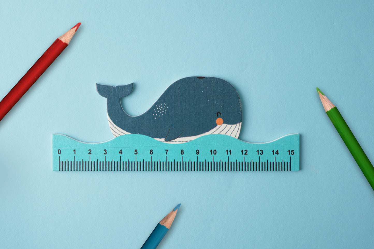 Little Tribe Wooden Whale Ruler