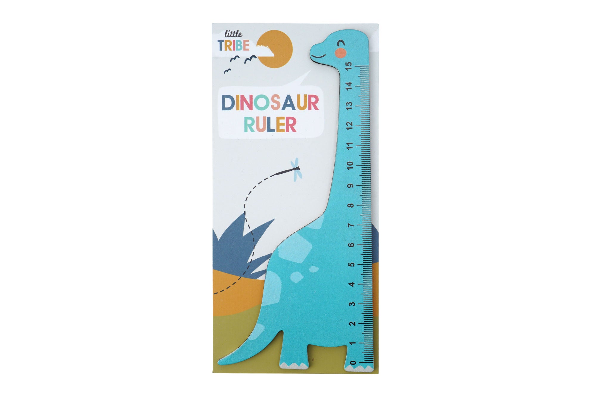 Wooden Dinosaur 15cm Ruler • Stationary • Back To School • Gift For Ch ...