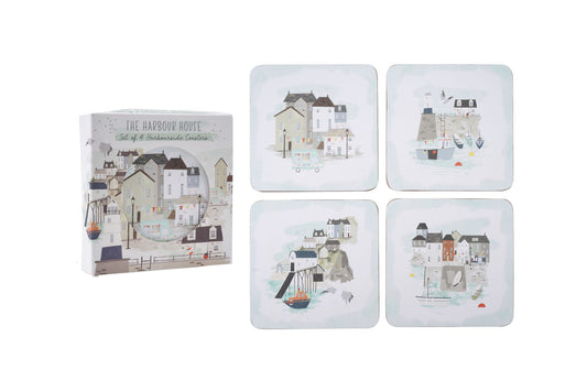 The Harbour House Set of 4 Cork Coasters