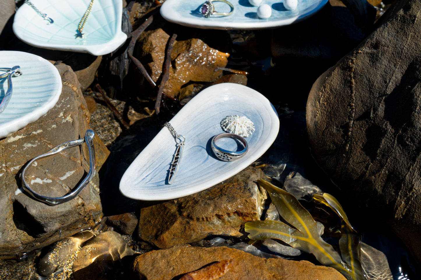 The Harbour House Rockpool Mussel Trinket Dish