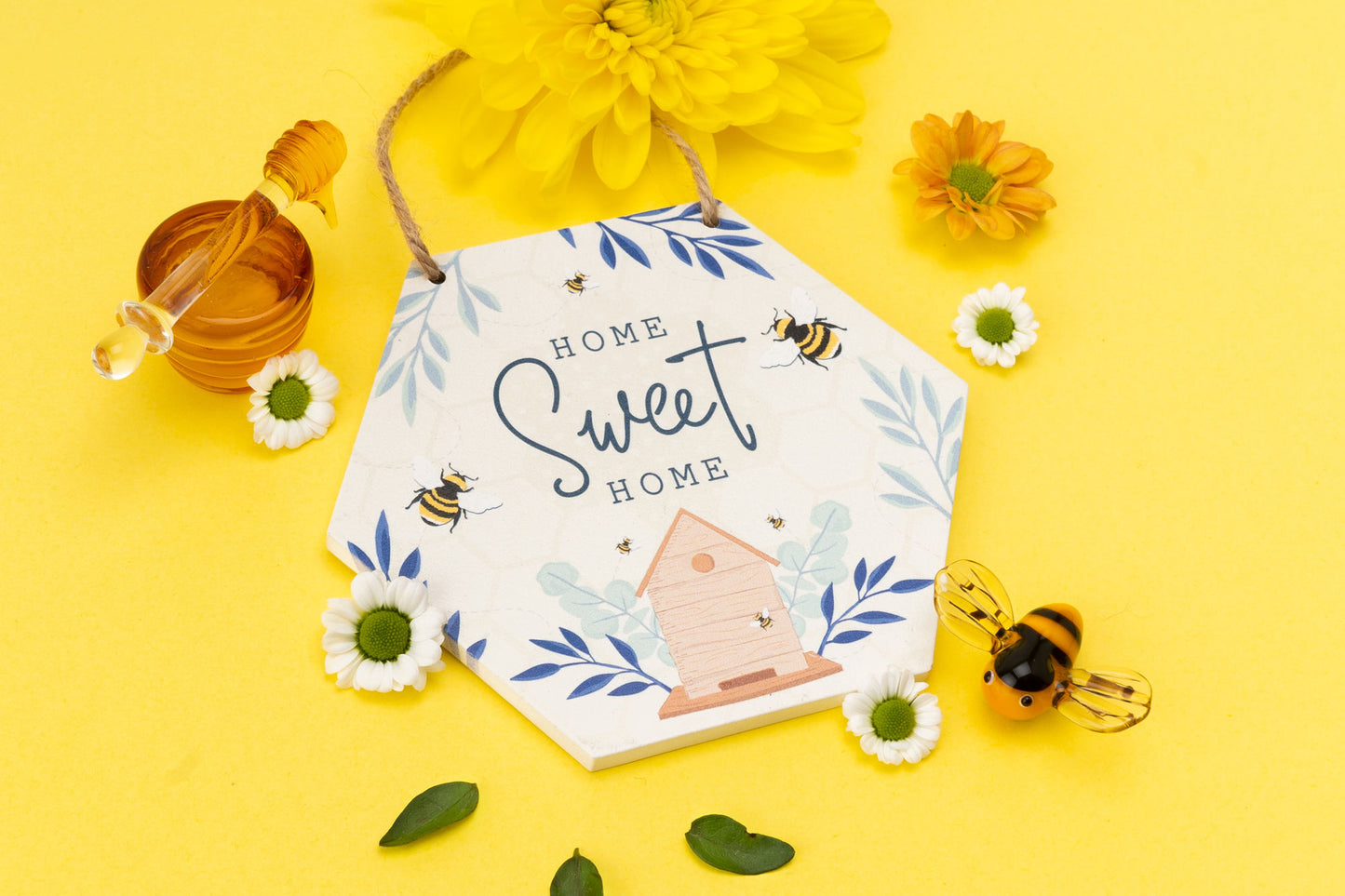 The Beekeeper 'Home Sweet Home' Hanging Sign