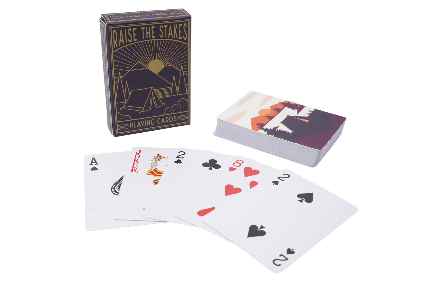 Wild And Free 'Raise The Stakes' Playing Cards