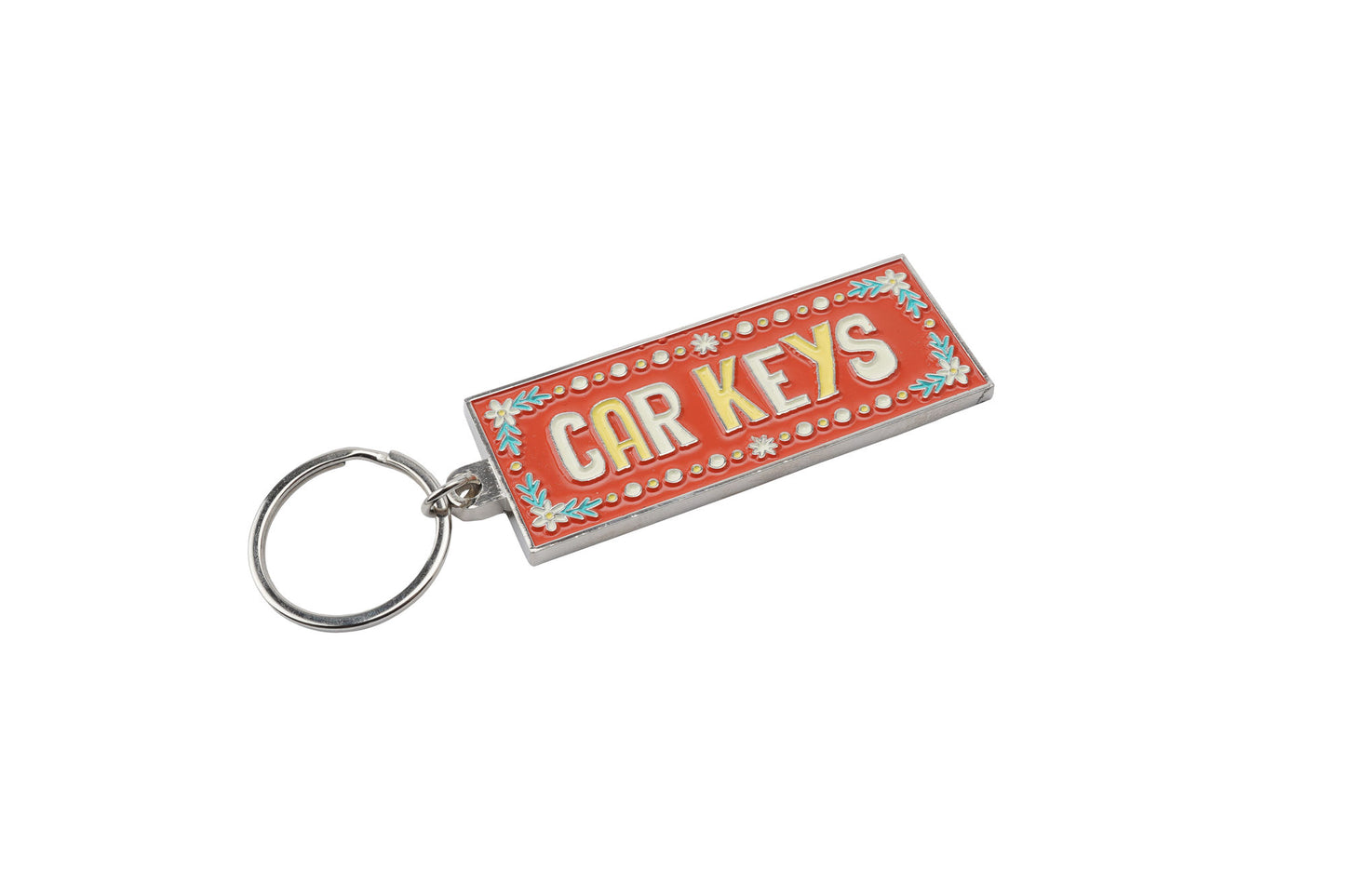 Live Happy 'Car Keys' Enamel Keyring