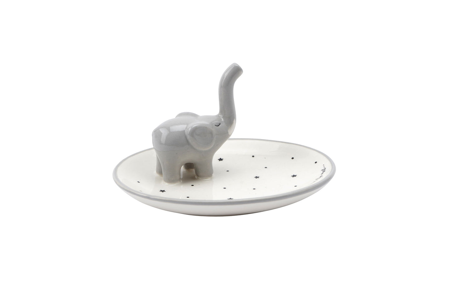 Send With Love Elephant Ring Holder Trinket Dish