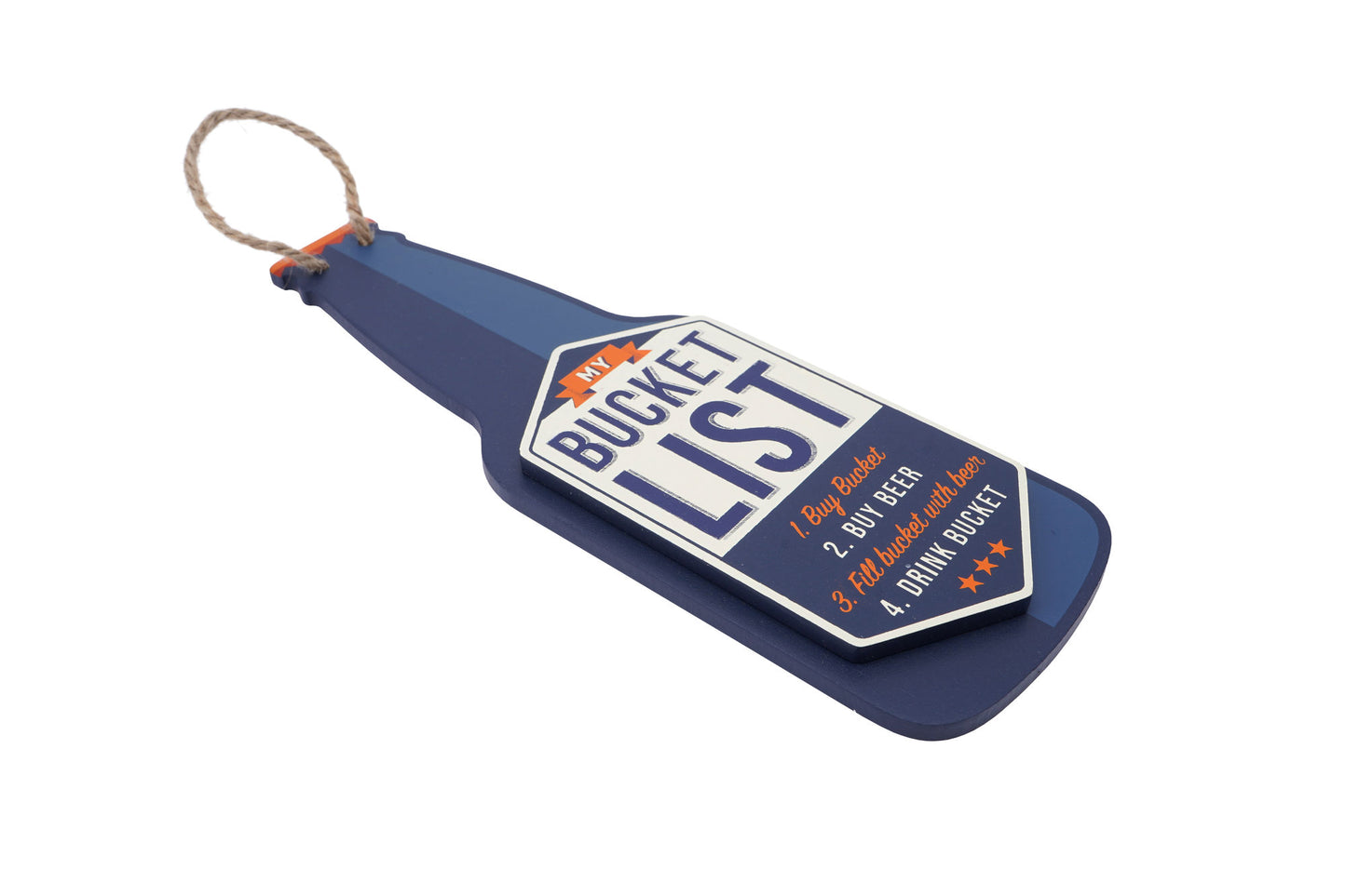 Loft 'My Bucket List - Beer' Hanging Sign