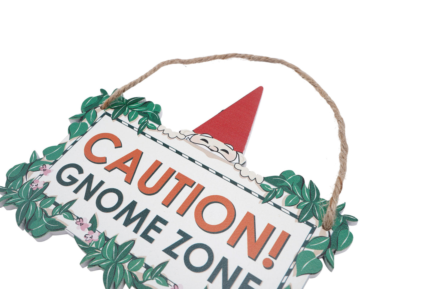 The Potting Shed 'Gnome Zone' Hanging Sign