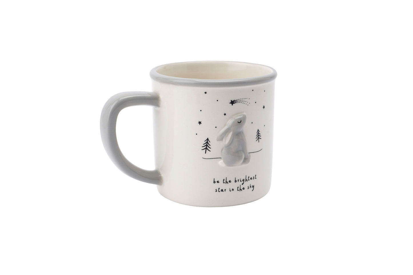 Send With Love Stargazing Hare Ceramic Mug