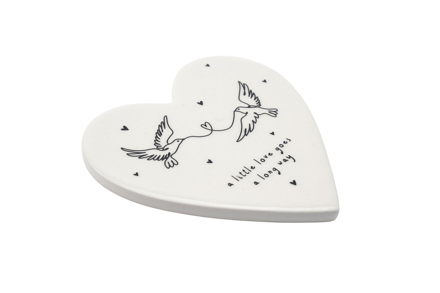 Send With Love 'A Little Love' Heart Coaster