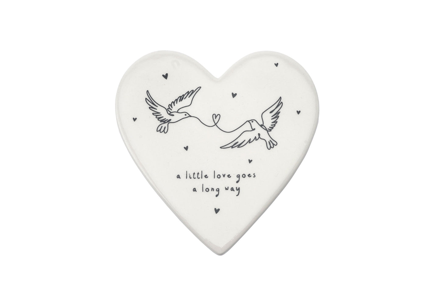 Send With Love 'A Little Love' Heart Coaster