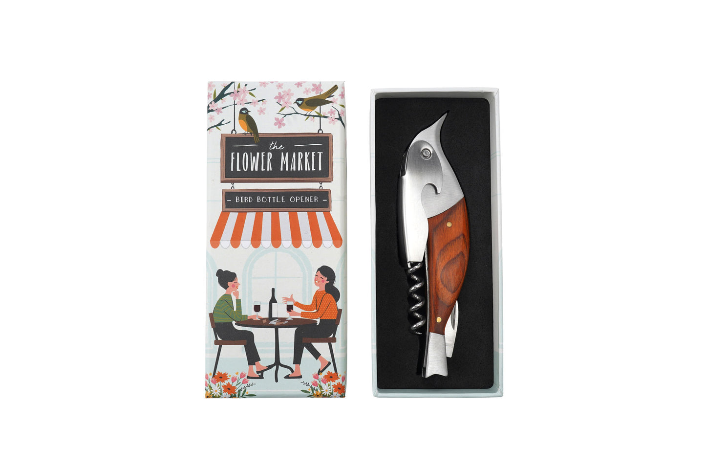 The Flower Market Bird Bottle Opener