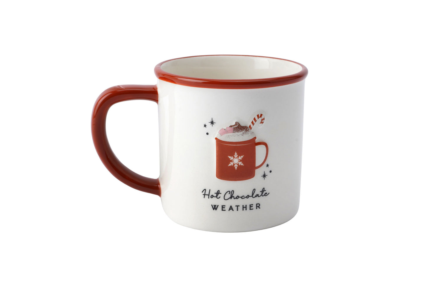 Snuggle Season 'Hot Chocolate' Stoneware Mug