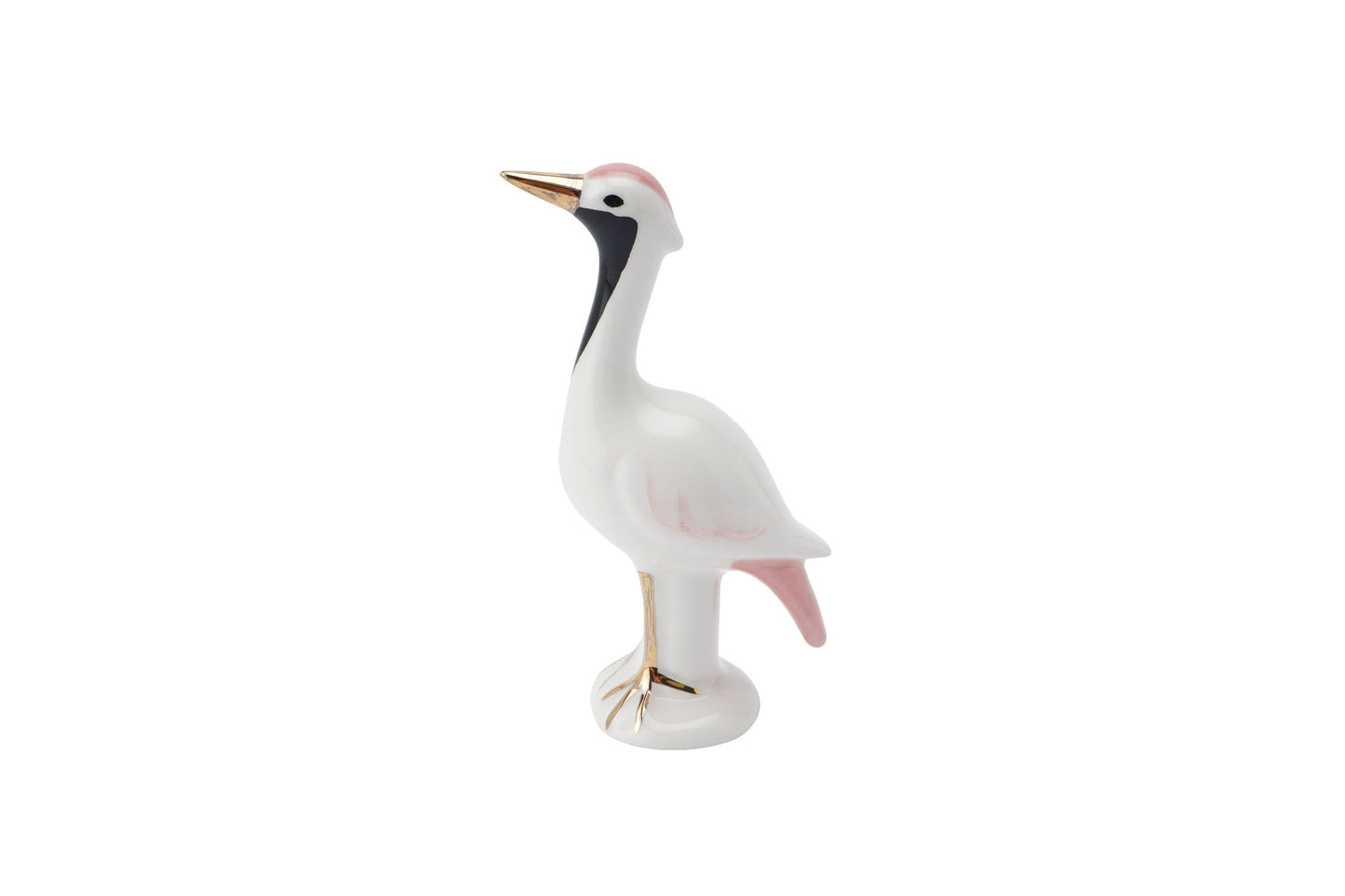 Ceramic Crane Ring Holder