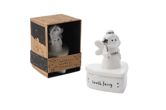 Send With Love Ceramic Tooth Fairy Pot