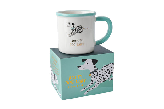 Top Dog 'Dotty Dog Lady' Ceramic Mug