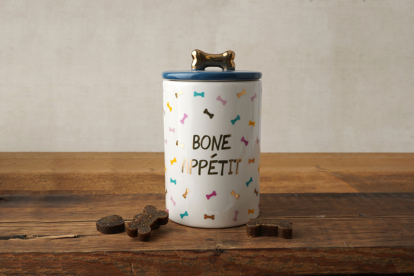 Top Dog 'Bone Appetit' Ceramic Treat Jar