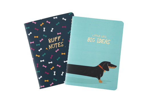 Top Dog 'Little Legs...' Set Of 2 Notebooks