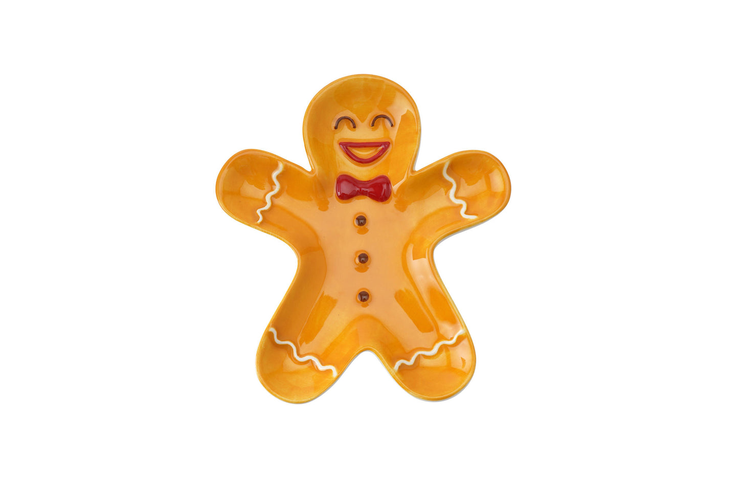 Christmas Gingerbread Man Trinket Dish