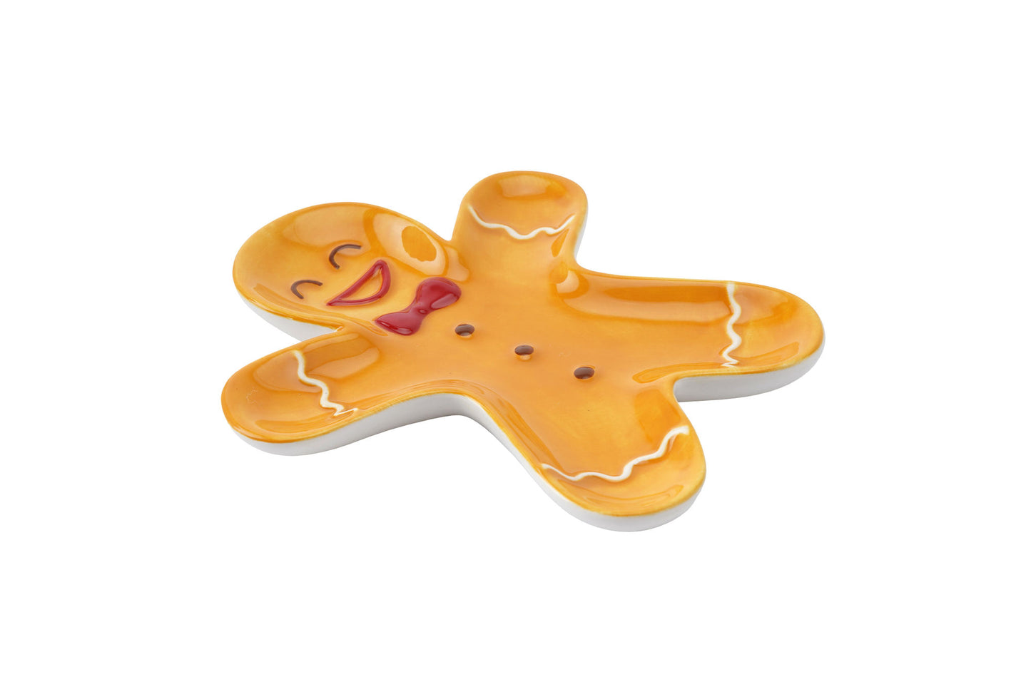 Christmas Gingerbread Man Trinket Dish