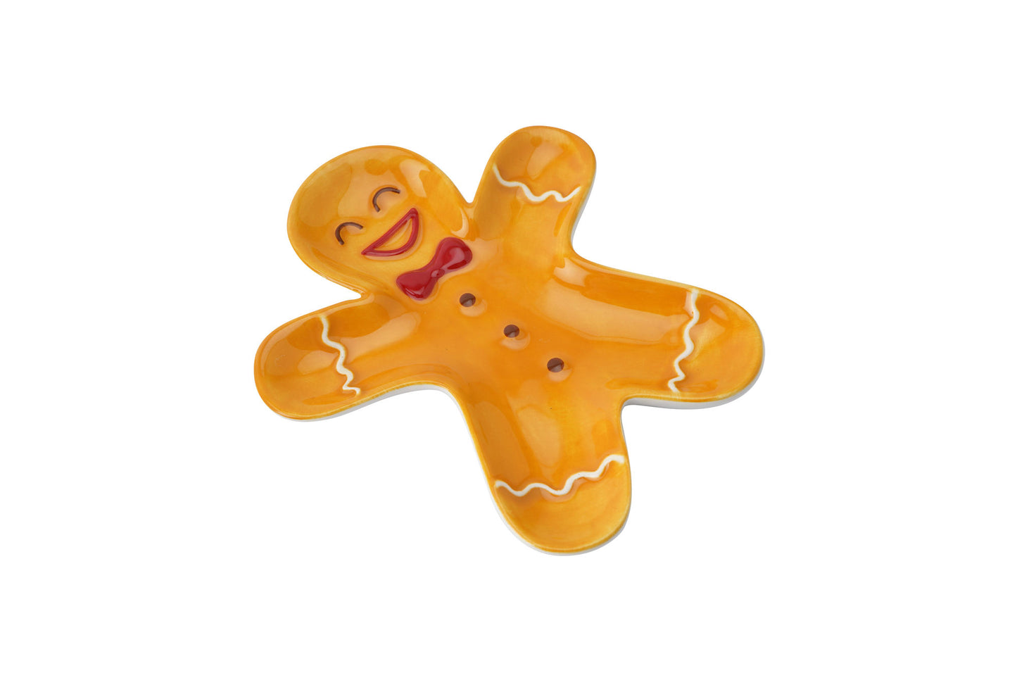 Christmas Gingerbread Man Trinket Dish