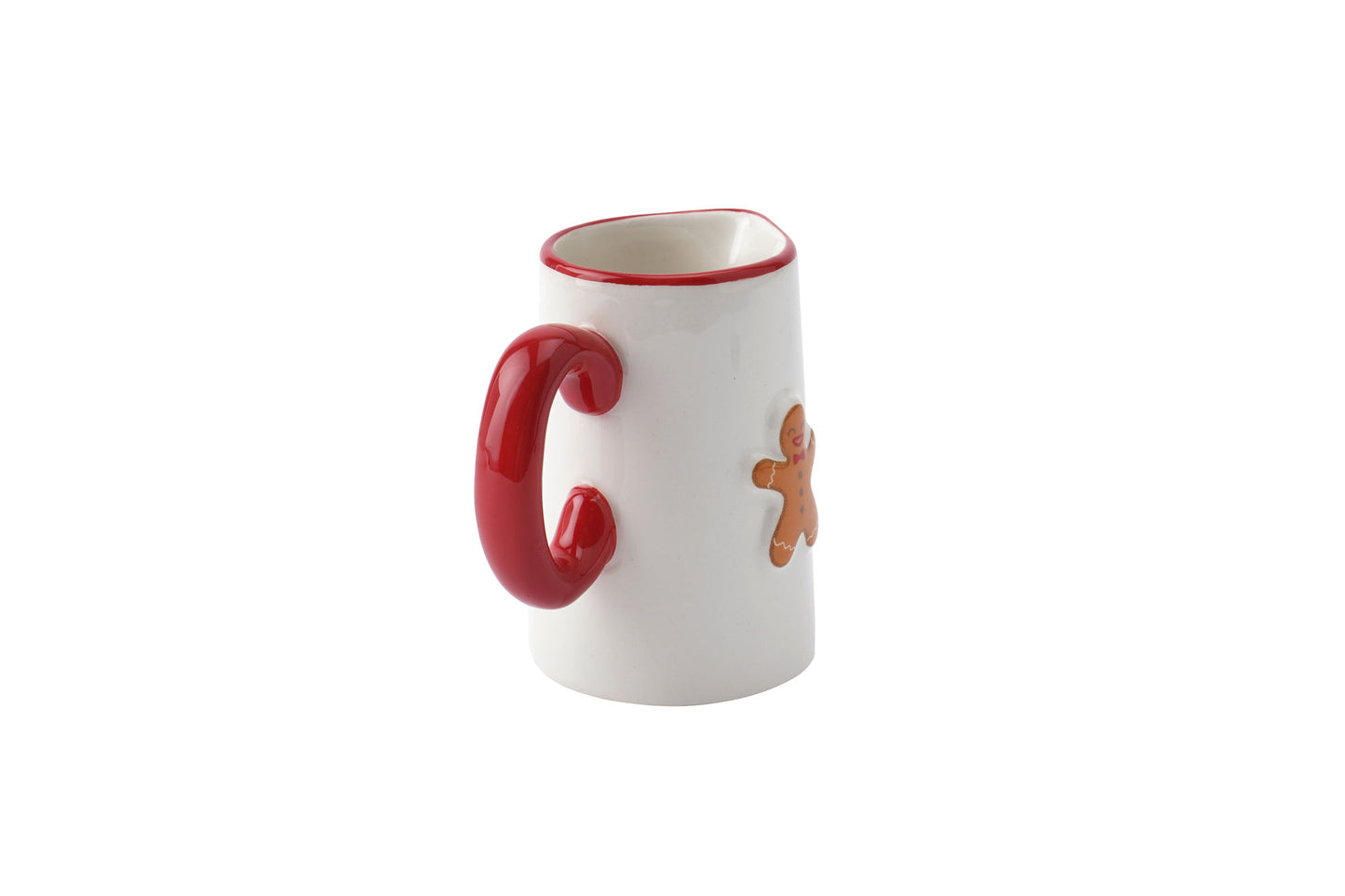 Christmas Gingerbread Man Milk Jug