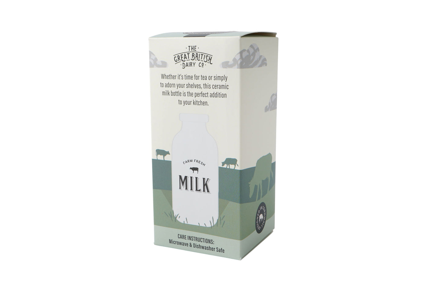 Loft 'Farm Fresh' Ceramic Milk Bottle