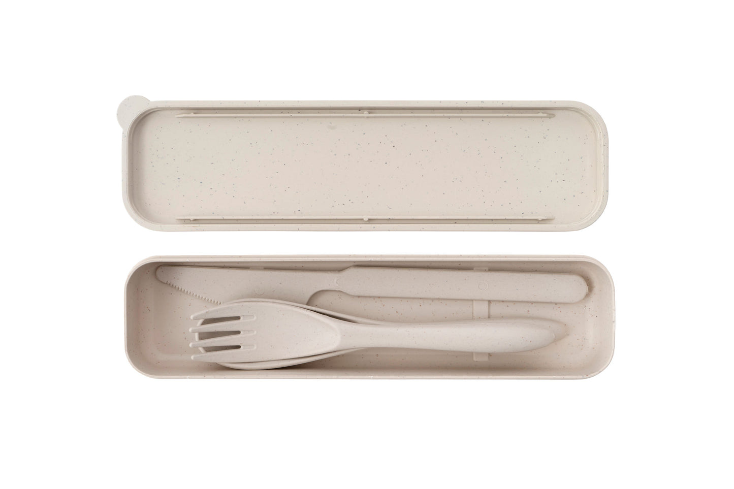 Loft Cream Wheat Travel Cutlery Set