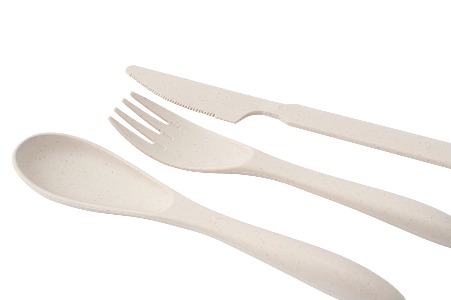 Loft Cream Wheat Travel Cutlery Set