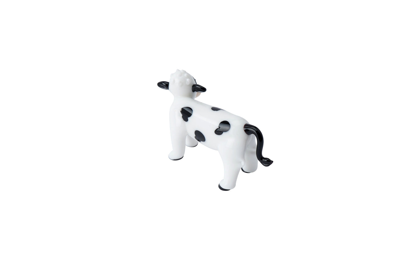 Artisan Glass Cow