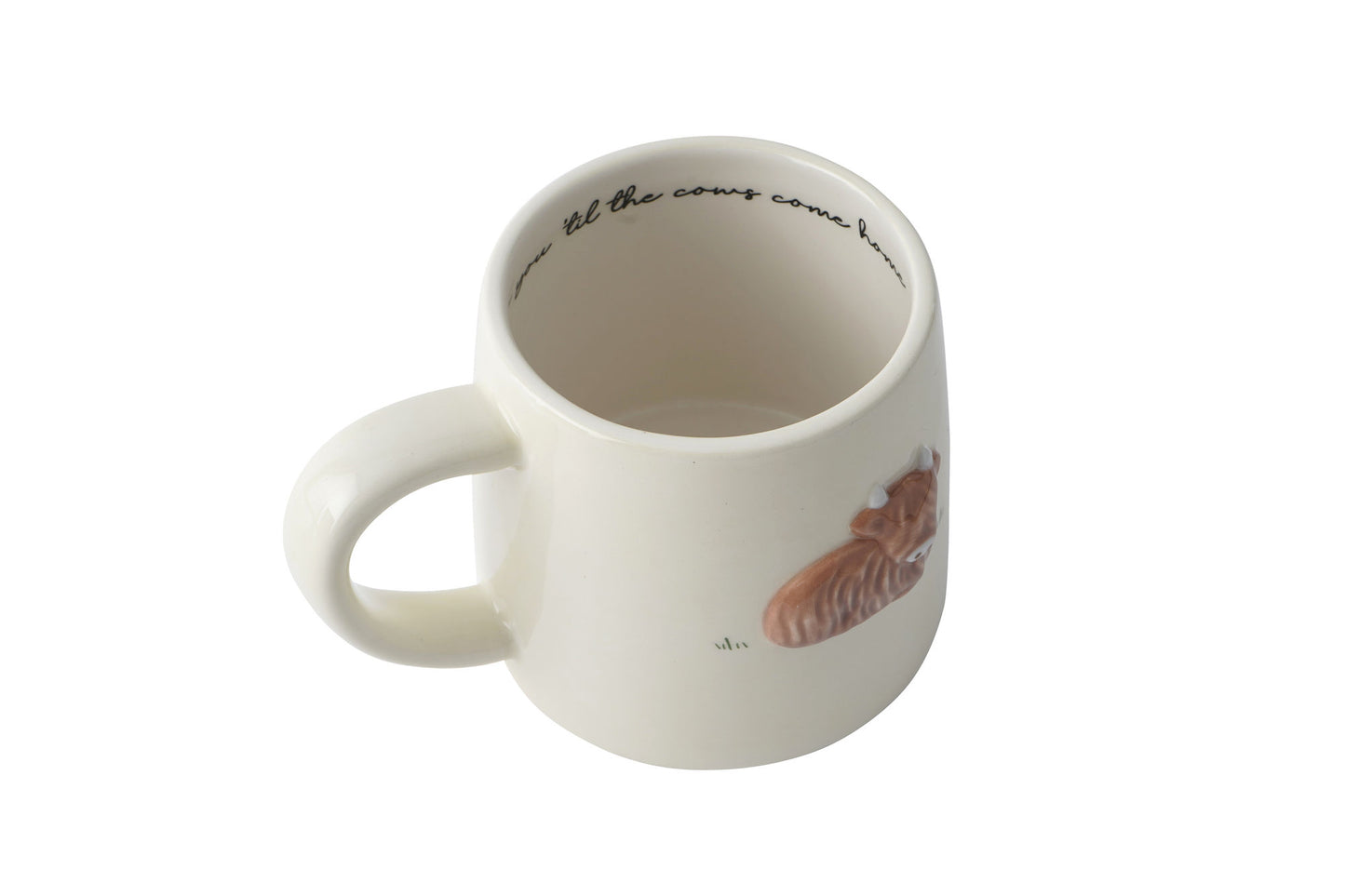 Bramble Farm Highland Cow Stoneware Mug