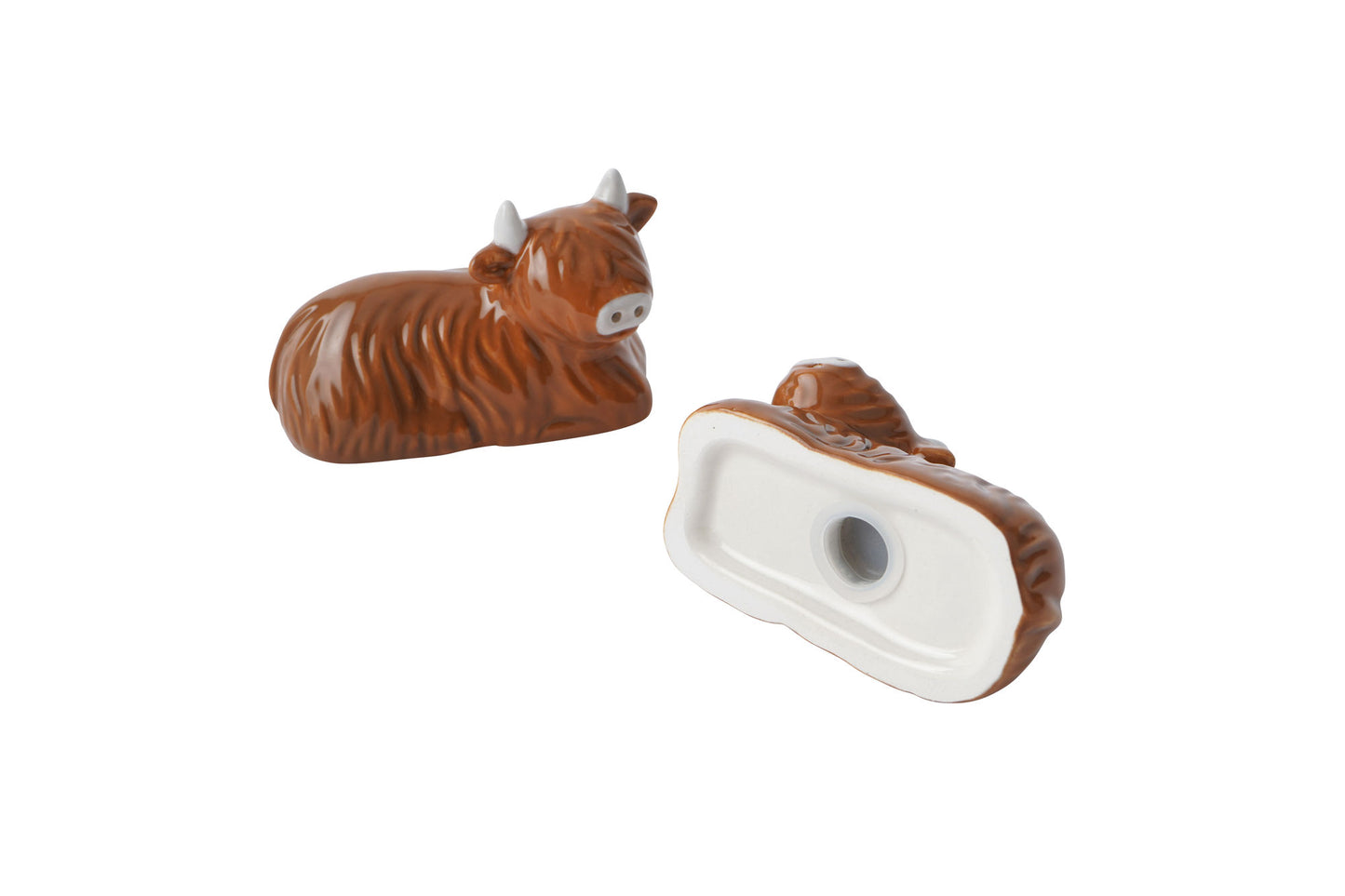 Bramble Farm Highland Cow Salt & Pepper Shakers